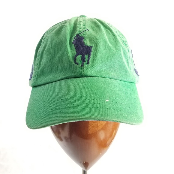 Polo Ralph Lauren Green Polo Player Baseball Hat - Picture 3 of 6